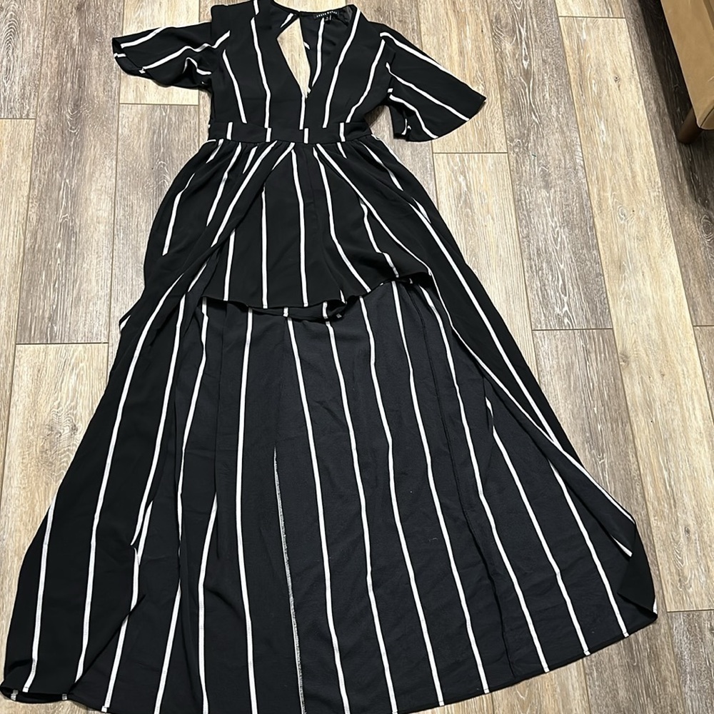 🛍️ Houte monde Black Romper with maxi skirt   size S